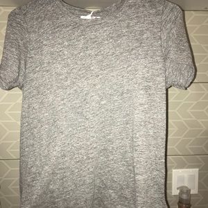 Grey tank with open back!